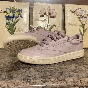 Lilac Purple Reebok Sneakers